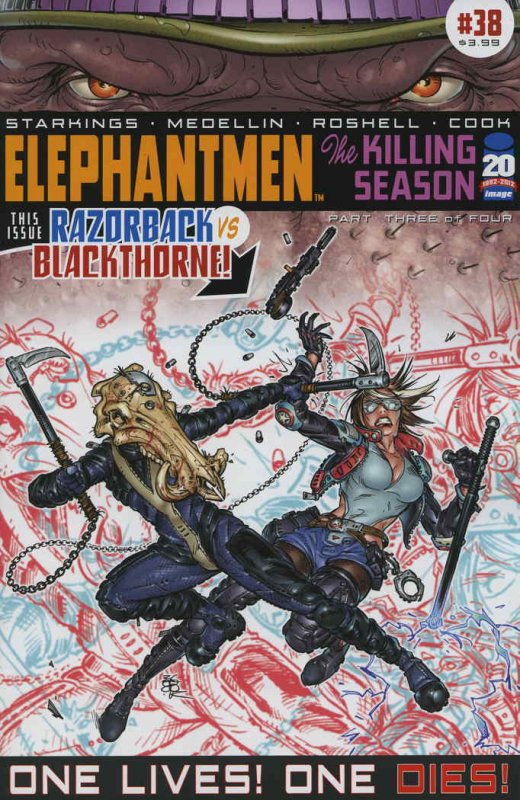 Elephantmen #38 VF/NM; Image | save on shipping - details inside