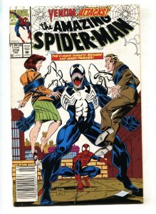 AMAZING SPIDER-MAN #374 Venom cover NEWSSTAND 1993-MARVEL COMICS