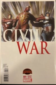 Civil War #1 Granov Cover (2015) Captain America 