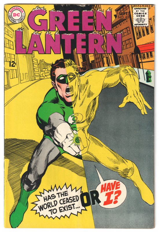 Green Lantern #63 (1968) Green Lantern