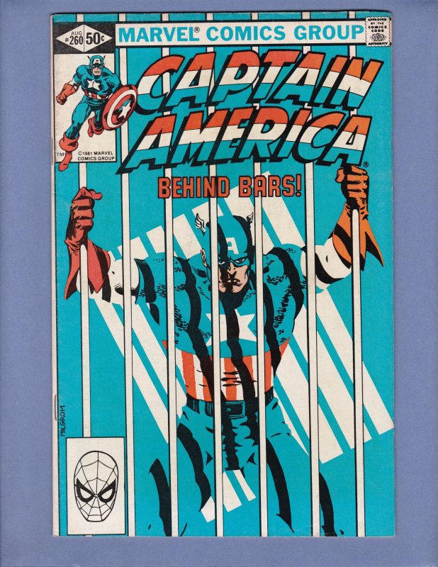 Captain America #260 VG/FN Marvel 1981