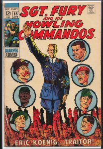Sgt. Fury #65 (1969) Sgt. Fury