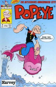 Popeye (Harvey) #7 FN ; Harvey | All Ages