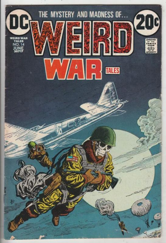 Weird War Tales #14 (Jun-73) FN Mid-Grade 