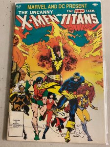 Marvel and DC Present #1 direct signed by Walt Simonson 6.0 (1982)