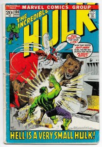 Incredible Hulk #154 | Ant-Man | Chameleon (Marvel, 1972)