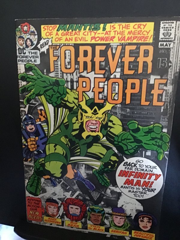 The Forever People #2 (1971)   High-grade Jack Kirby second issue key! VF+ Wow!