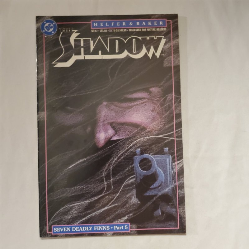 Shadow 12 Very Fine/Near Mint Cover by Kyle Baker