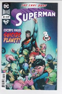 SUPERMAN (2016 DC) #41 CVR A VIKTOR BOGDANOVIC