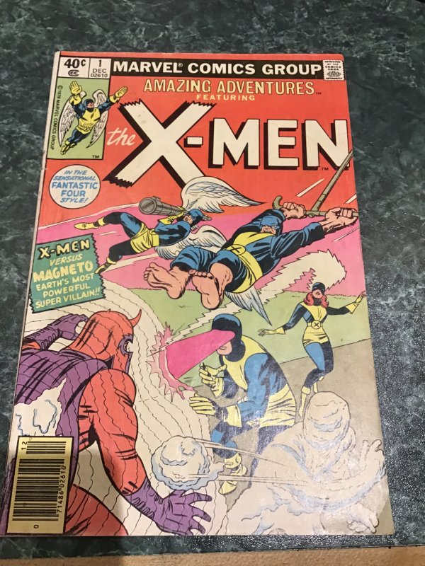 Amazing Adventures #1 (1979) Mid high grade reprints X-Men 1 and 38! FN/VF Wow