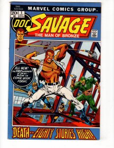 Doc Savage #1 (1972)  8.5-9.0Classic Bronze Age MARVEL !!!!!