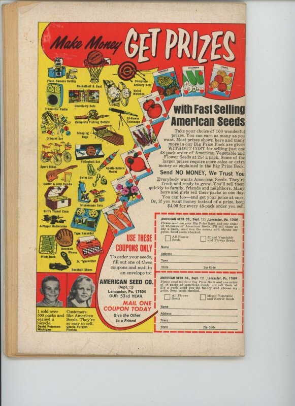 Flash #205 (1959) - 4.0 VG *Menace of the Reverse Flash* 