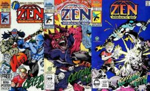 ZEN INTERGALACTIC NINJA  1-3  Defend The Earth