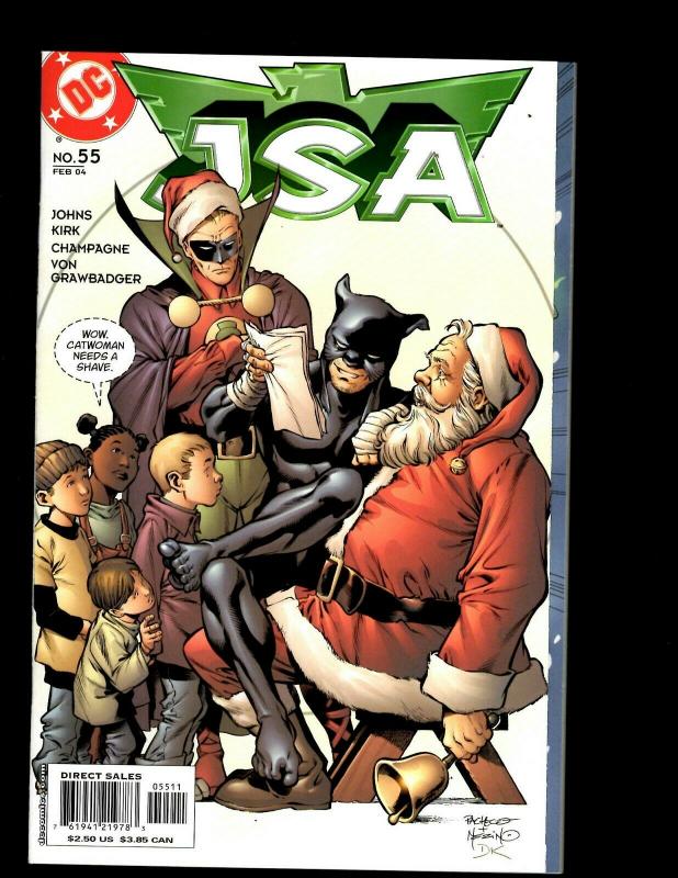 Lot of 12 JSA DC Comic Books #49 50 51 52 53 54 55 56 57 58 59 60 GK25 