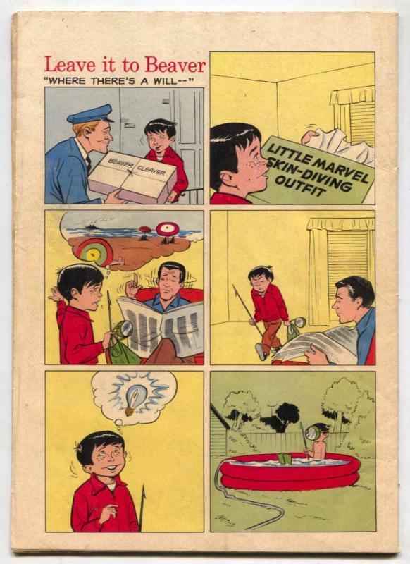 LEAVE IT TO BEAVER- Four Color Comics #912 1958-  VG-