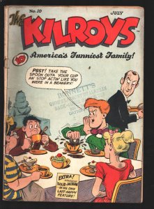Kilroys #10 1948-ACG--Introducing Solid JacksonMoronica-Milt Gross-wacky ...