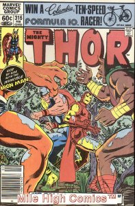 THOR  (1962 Series) (#83-125 JOURNEY INTO MYSTERY, 126- #316 NEWSSTAND Very Good