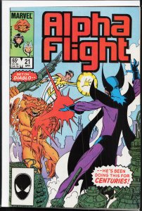 Alpha Flight #21 (1985) Alpha Flight