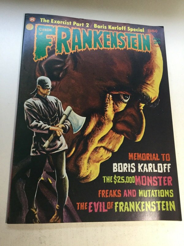 Castle Of Frankenstein 24 Nm Near Mint Magazine