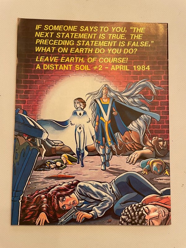 A Distant Soil # 1 Warp Graphics Comic Book Magazine  8 J260