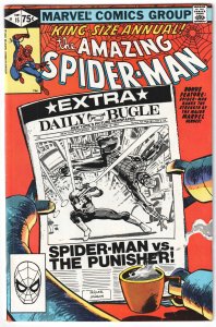 The Amazing Spider-Man Annual #15 (1981) Punisher appearance, Frank Miller art