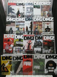 DMZ (DC Vertigo 2006) #1-72 COMPLETE Brian Wood Riccardo Burchielli Series