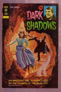 DARK SHADOWS #13 1972- HORROR VAMPIRES-JONATHAN FRID-TV-very good VG