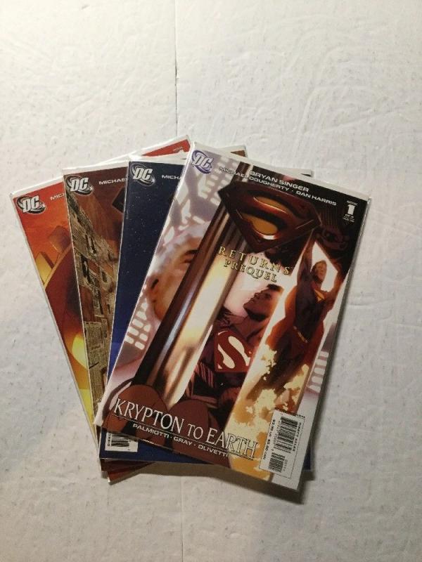 Superman Returns Prequel 1-4 Complete Series Nm Near Mint Ik