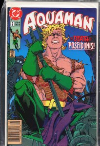Aquaman #2 Newsstand Edition (1991) Aquaman