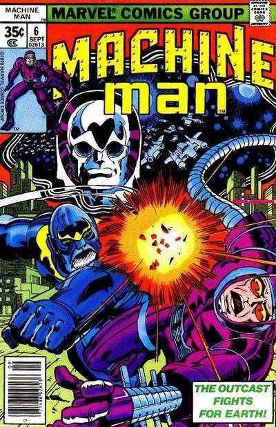 Machine Man (1978 series) #6, NM- (Stock photo)
