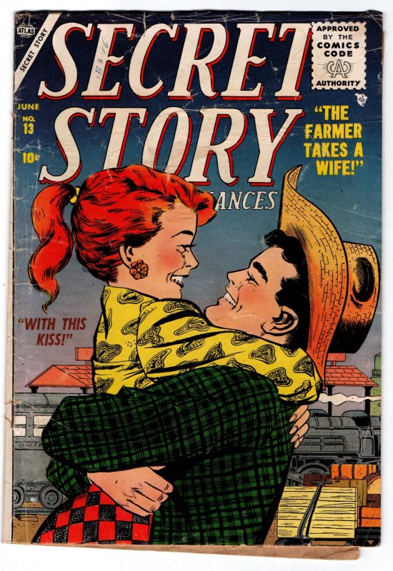 Secret Story Romances #13 (1955)  G+ 2.5