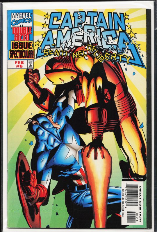 Captain America: Sentinel of Liberty #6 (1999) Captain America