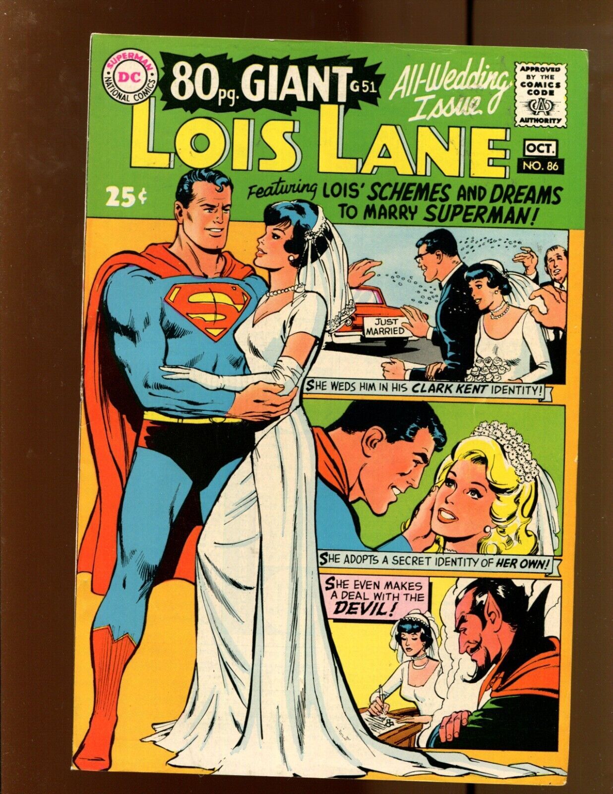 Superman's Girlfriend Lois Lane 87 Cover Art By Neal Adams!