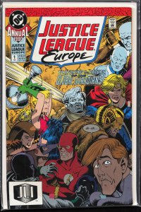 Justice League Europe Annual #1 (1990) Justice League Europe