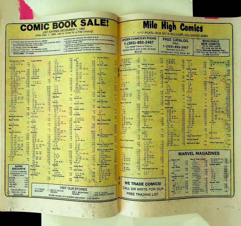 Fantastic Four #258 Marvel Comics Doctor Doom Bronze Age 1983