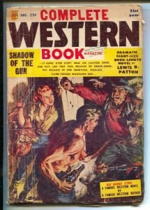 Complete Western Book 12/1954-Red Circle-Norman Saunders GGA cover-western pu...