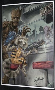 Guardians of the Galaxy Print - Signed by Will Conrad