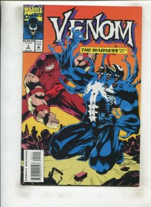 VENOM: THE MADNESS #2 (9.0) PARANOIA!! 1993