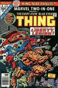 Marvel Two-In-One (1974 series) Annual #1, VF (Stock photo)