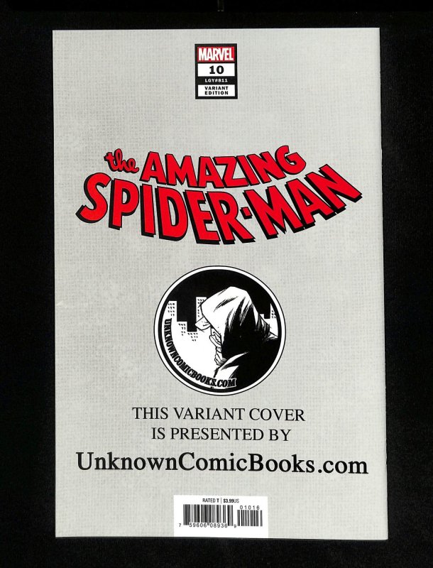 Amazing Spider-Man (2018) #10 Unknown Comics Variant