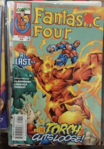 Fantastic Four  # 8  1998  MARVEL DISNEY LEGACY 437  captain britain corps