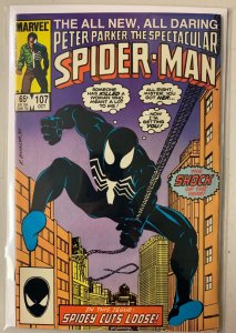 Spectacular Spider-Man #107 Direct Marvel 1st Series (6.0 FN) (1985)