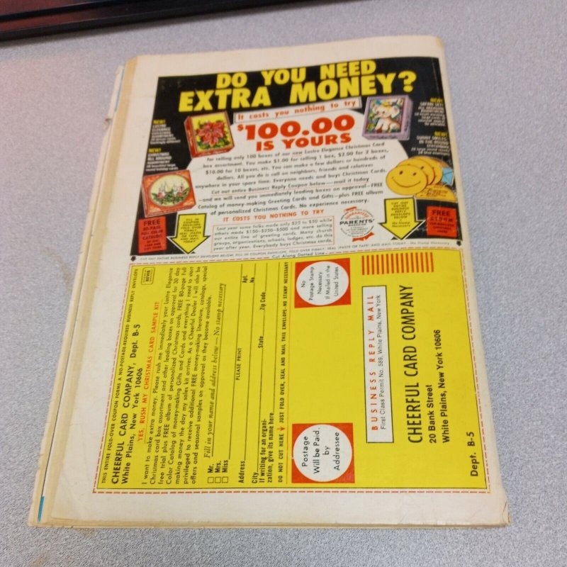 Sabrina The Teen-age Witch 7 archie comics 1972 national diamond insert variant