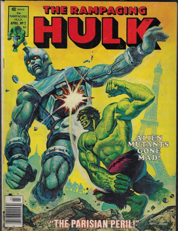 Rampaging Hulk #2 (Marvel, 1977) FN