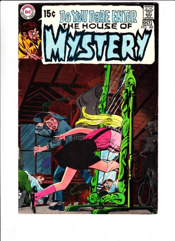 House of Mystery #182 (Oct-69) FN+ Mid-High-Grade 