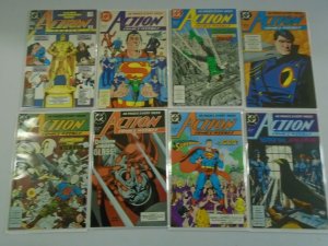 Action Comics lot 45 different from #584-640 6.0 FN (1987-89)