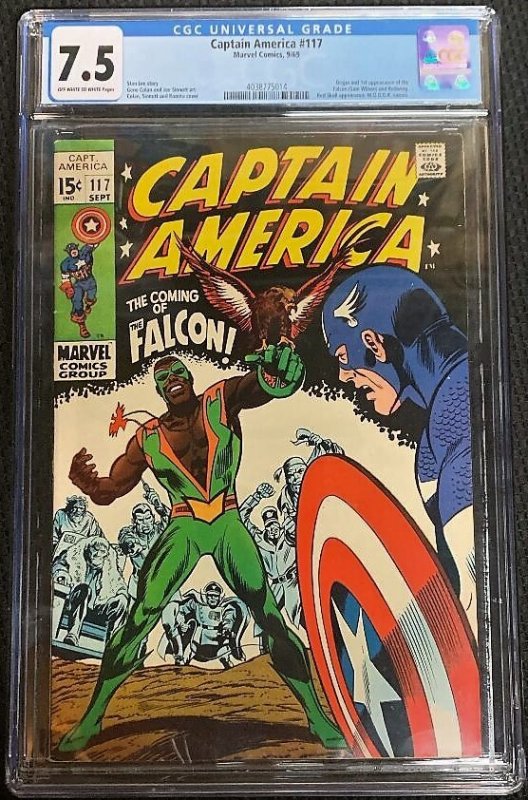 Captain America #117 (1969) CGC 7.5