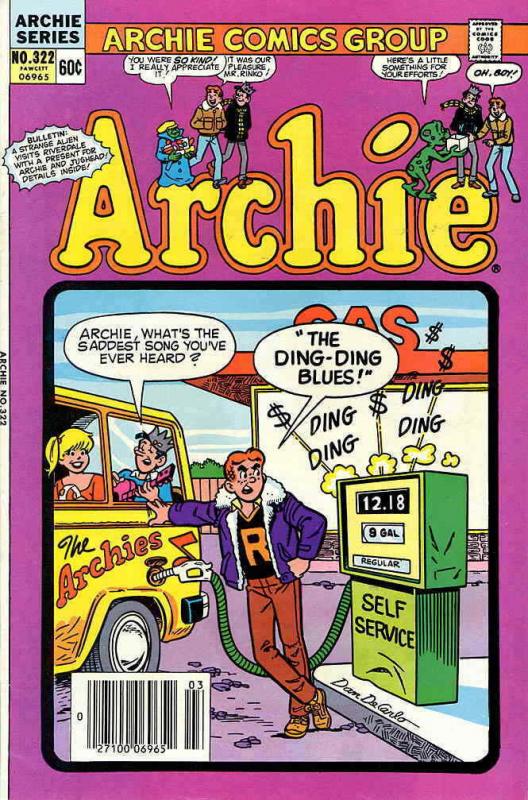 Archie #322 FN; Archie | save on shipping - details inside