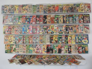 Huge Lot of 150+ Low Grade Comics W/ Bugs Bunny, Donald Duck, Looney Tunes!