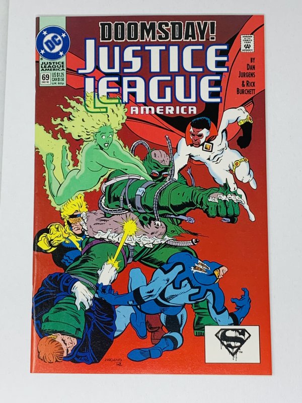 Justice League America #69 (1992) YE20